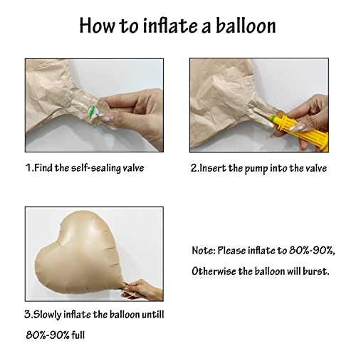 18 Inch Heart Balloons Foil Mylar Helium Balloons For Birthday Party Wedding Decorations Valentines Day Engagement Celebration Holiday Show Decorations (Love 8 Pcs) #TOP2