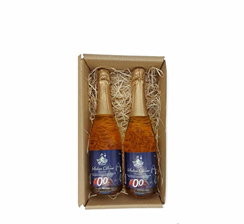 PACK REGALO Sidra Dulce Espumosa 0,0% Alcohol"Val do Traba" Cover