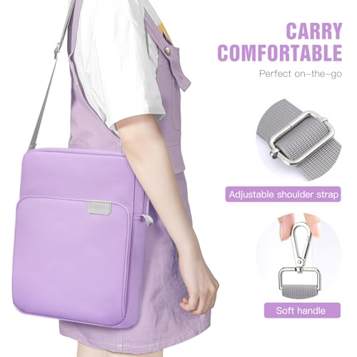 Image of TiMOVO 9-11 inch Tablet Sleeve Bag Carrying Case with Strap, Purple