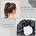 Beauty.H.C 12 Pcs Scrunchies for Women, Shiny Metallic Satin Hair Bands, Bulk Elastic Hair Scrunchie for Thick Hair, Colorful Hair Accessories for Ponytail Holder(Classic Metallic)