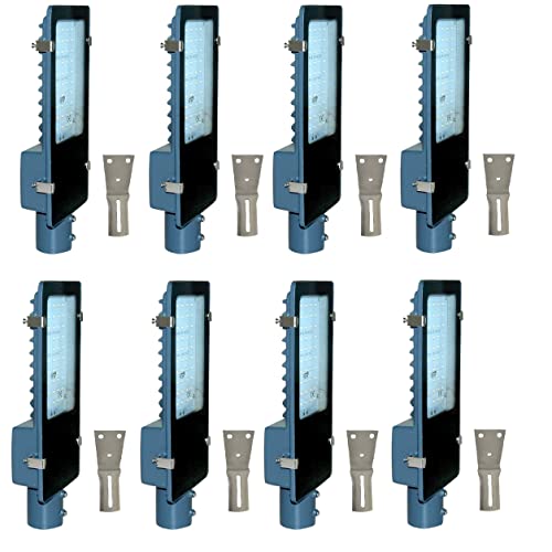 Image of DHVANTH 100 W LED Street Light Outdoor Waterproof with Osram LED, Aluminum Body for Outdoor use. (100Watt-Pack8)