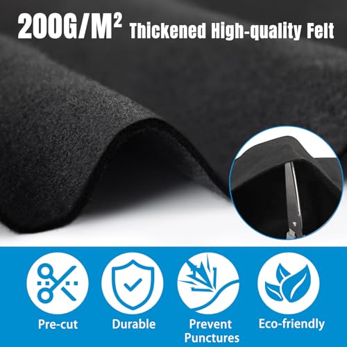 Tapis de Protection pour Bain à Remous Piscine Extérieur Rond