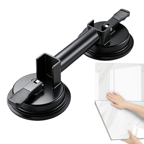 Made from materials for long lasting performance, this suction cup lifter maintains reliable grip strength over repeated use, providing dependable assistance for home improvement, maintenance, and garage applications