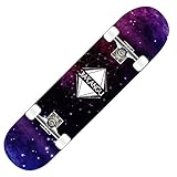  Skateboards Pro, Skateboard Complet 31 x 8 Pouces, érable Canadien à 8 Couches, Double Planche de Kick concave Cruiser Trick Skateboard pour Enfants débutants Adultes