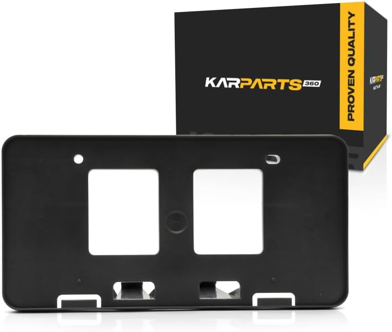 for Toyota Camry 2012 2013 2014 License Plate Bracket Front | Made of Plastic | Replacement for TO1068128 | 5211406170, 615343612744