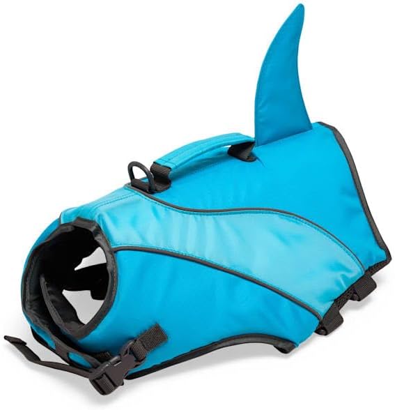 YOULY by Petco Dog Floatation Vest with Shark Fin XX-Large