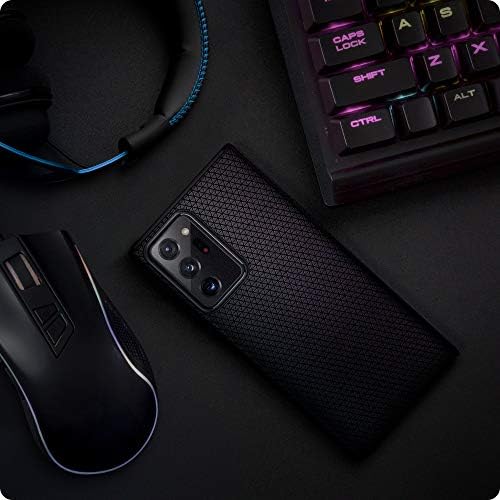 Spigen Liquid Air Case Compatible with Galaxy Note 20 Ultra - Matte Black