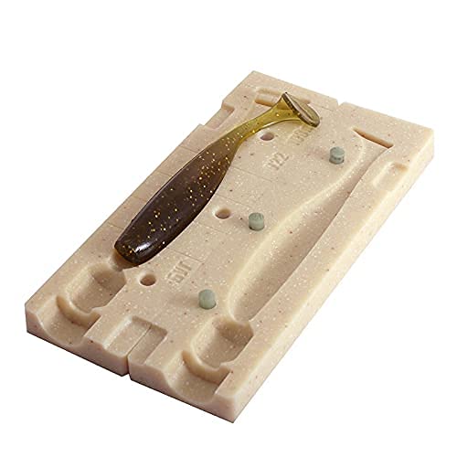 Amazon.com : Fishing Soft Bait Mold Available in Different Models and Size  - Artificial Stone Fishing Injection Molds | Durable Soft Fishing Lures |  Unique Lure Mold Kit Perfect for Fishing (V22) :