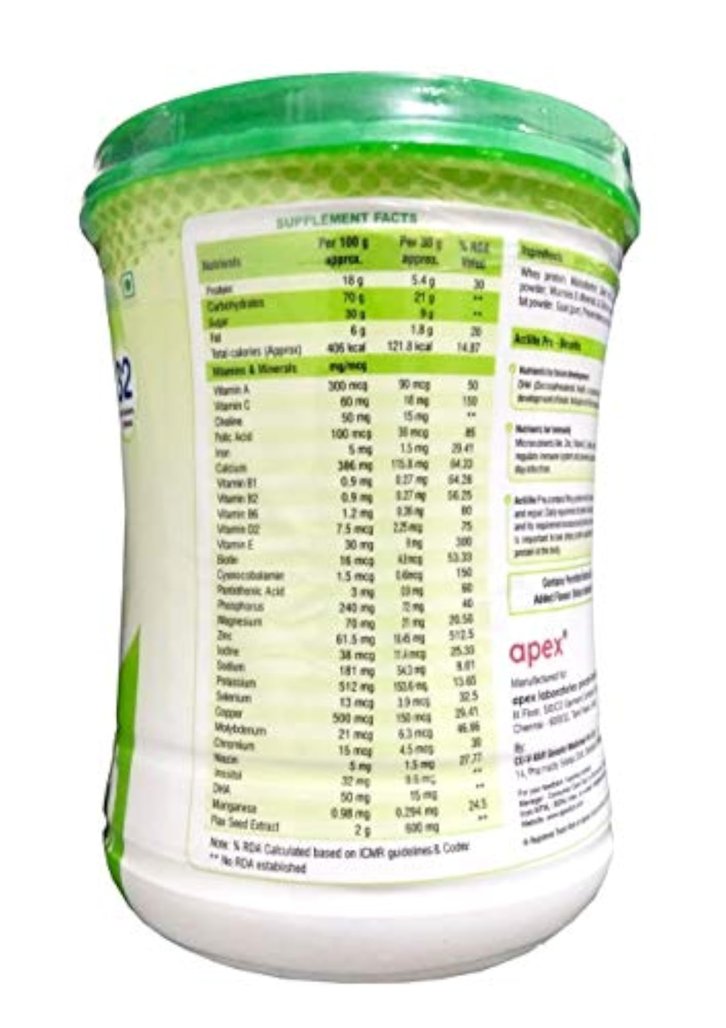 Actilife Pro Powder for Health and Wellness