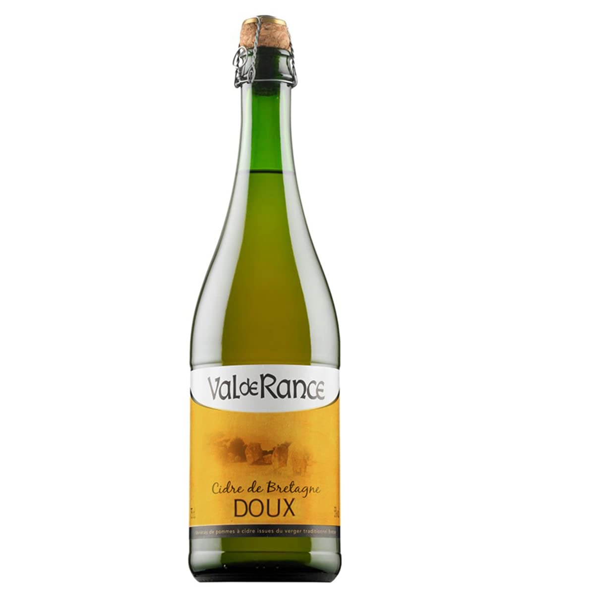 Val de Rance Cidre de Bretagne Doux Apfelwein aus Frankreich 6 x 0,75 Liter