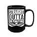 Personalized Name Straight Outta The Penalty Box Hockey Player Hockey Coffee Mug, Gift For Men, Women Coffee Cup 11oz - 15oz