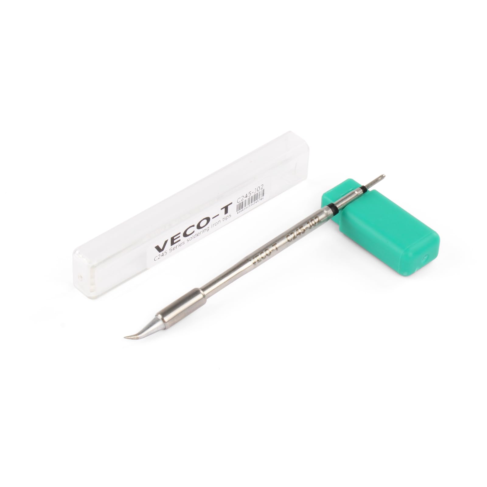 Veco-T C245-J02 Soldering Iron Tips, C245 Soldering Tip Compatible With T245 Soldering Station,Ideal For Repair Mobile Phone Motherboard Watch