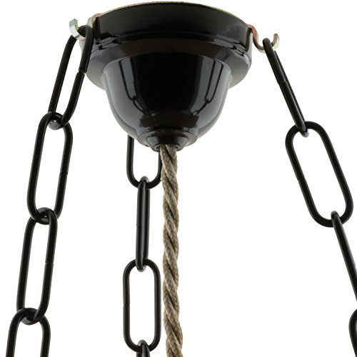 Art Deco Emporium 3 Hook Ceiling Rose Ring, 63 mm Diameter - Image 4