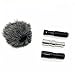 NOLITOY 2pcs Windscreen Microphone Cover Windproof Furry Protector for Camera and Mobile Phone Microphones Reduces Wind Noise Moisture Dirt for Outdoor Recording