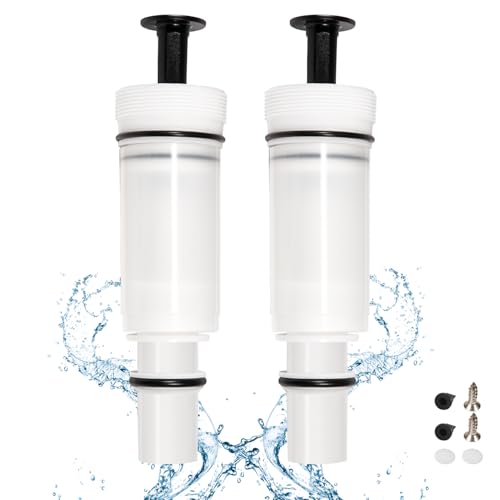 2 Pack Replacement For C-100500-K Flush Valve Cartridge Toilet Piston Cartridge Parts Suitable for 500, 501, 501A Series Flushmate Tank System
