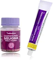 Kit Antioxidante para Melasma 30 cápsulas + Creme Gel Clareador Melasma Original 30g
