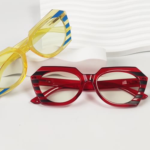Image of Eyekepper 5-pack Reading Glasses Blue Light Blocking Women Stylish Readers