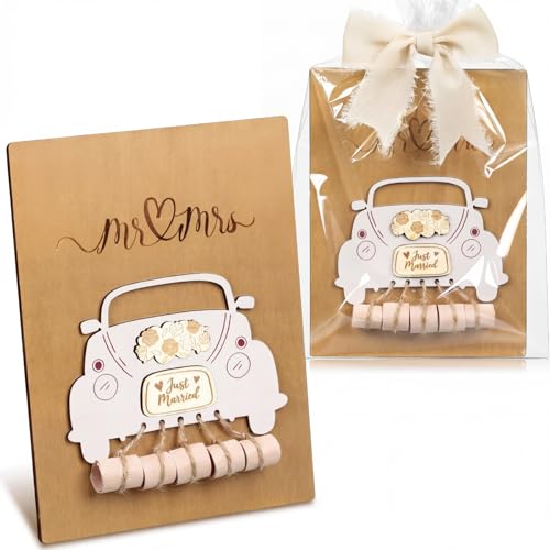 Namalu Wedding Money Gift Card Money Holder Cash Gifts for Bride and Groom Funny Congrats Card for Newlyweds, Marriage Wedding(White)