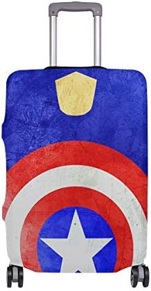 Amazon.com: Funda protectora para equipaje de viaje de Capitán América de  los Vengadores Superhéroe Escudo de dibujos animados para maletas de 18 –  20 pulgadas lavable : Ropa, Zapatos y Joyería