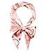 GERINLY Watermelon Slim Neck Scarf Belt for Summer Style Satin Feel Headband Boho Lovely Bag Scarf Wrap
