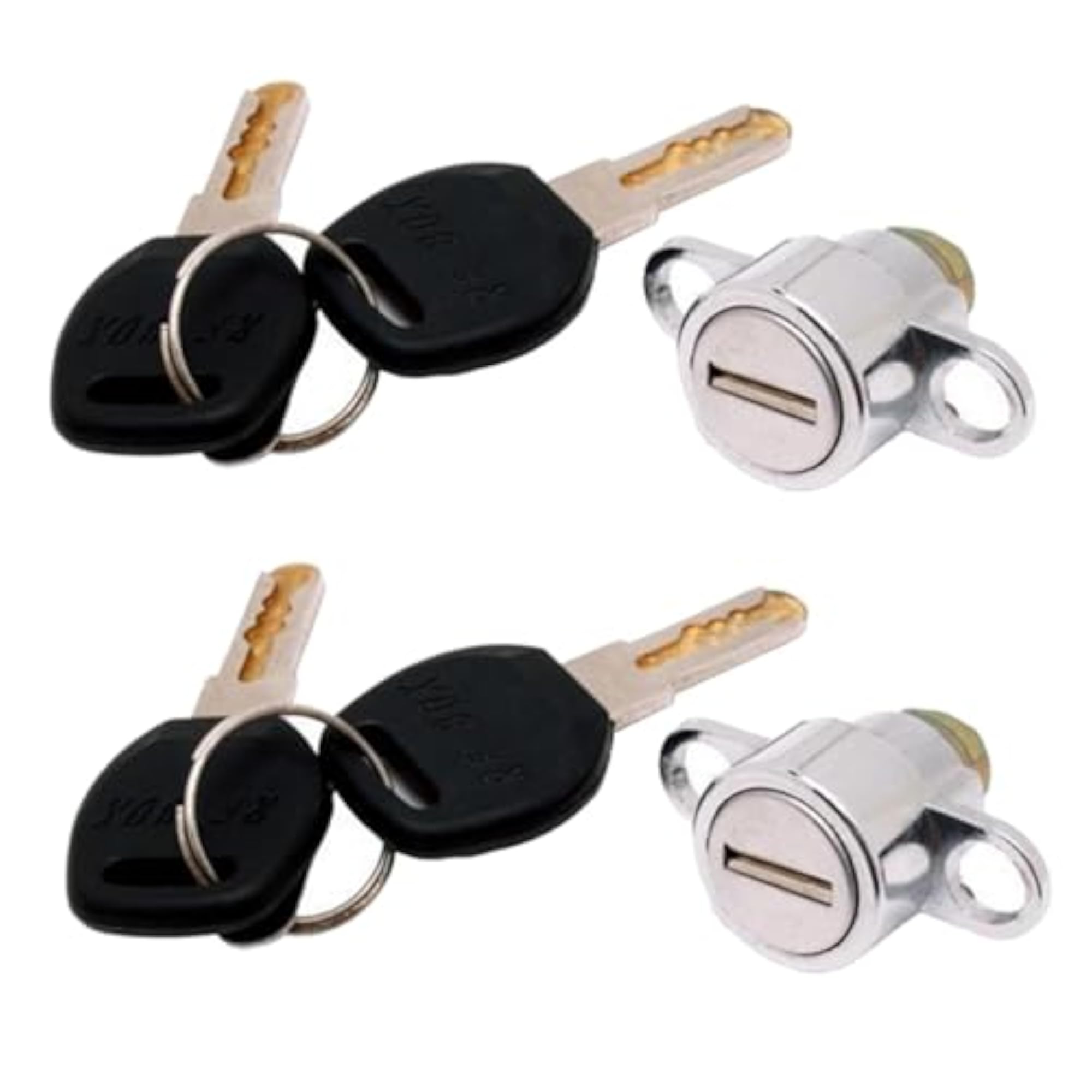 Roof Box Car Rack Locks Replacement Kit, 2 Set