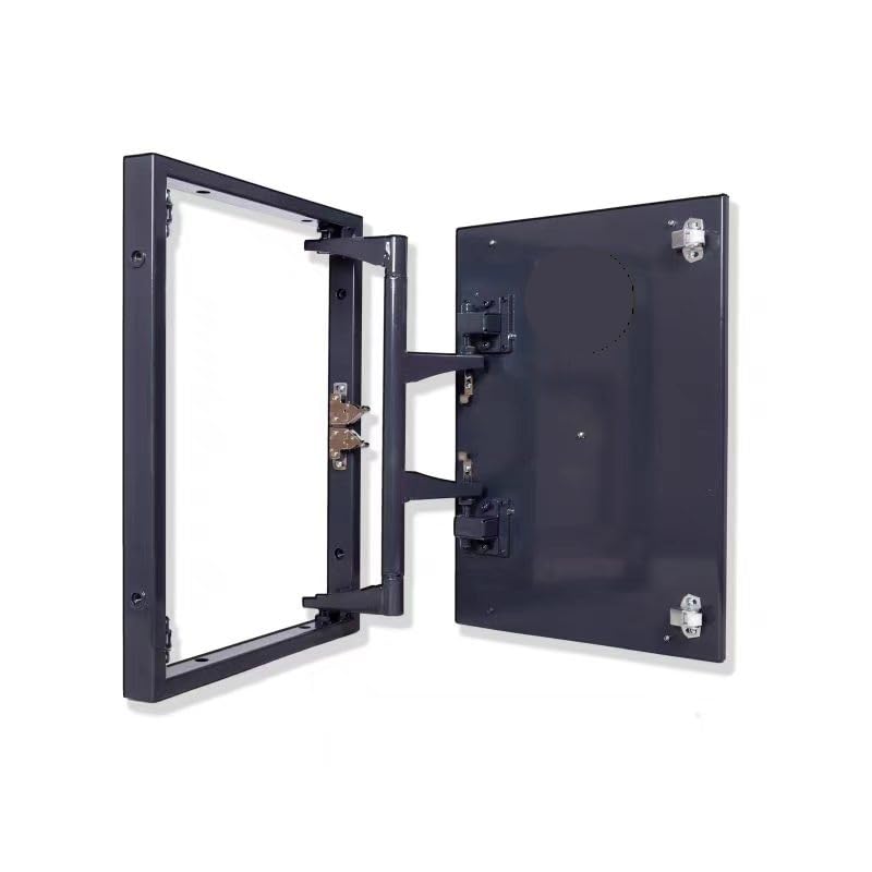 Porte d'accès plomberie invisible pour cacher les trappes de visite de salle de bain