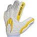 HO Soccer Guerrero Aqua Negative Junior Goalkeeper Gloves Size 5 White/Yellow