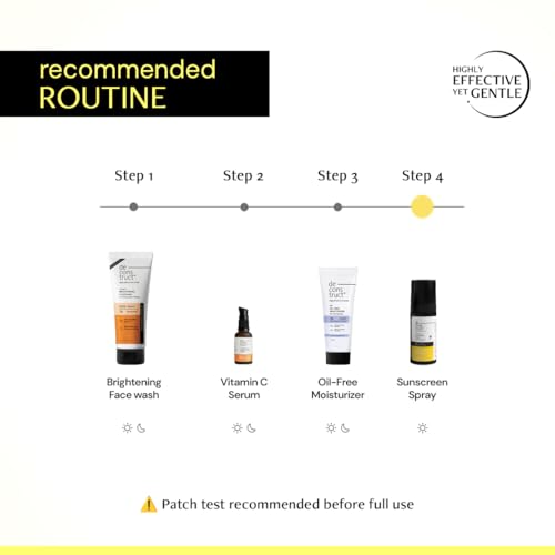 Image of Deconstruct Sunscreen Spray SPF 50 PA++++ | With Niacinamide & Cica Extract | No Rub Formula | Lightweight Broad Spectrum Protection | Quick Absorbing, Non-Sticky, Water Resistant| For Men & Women |50ml