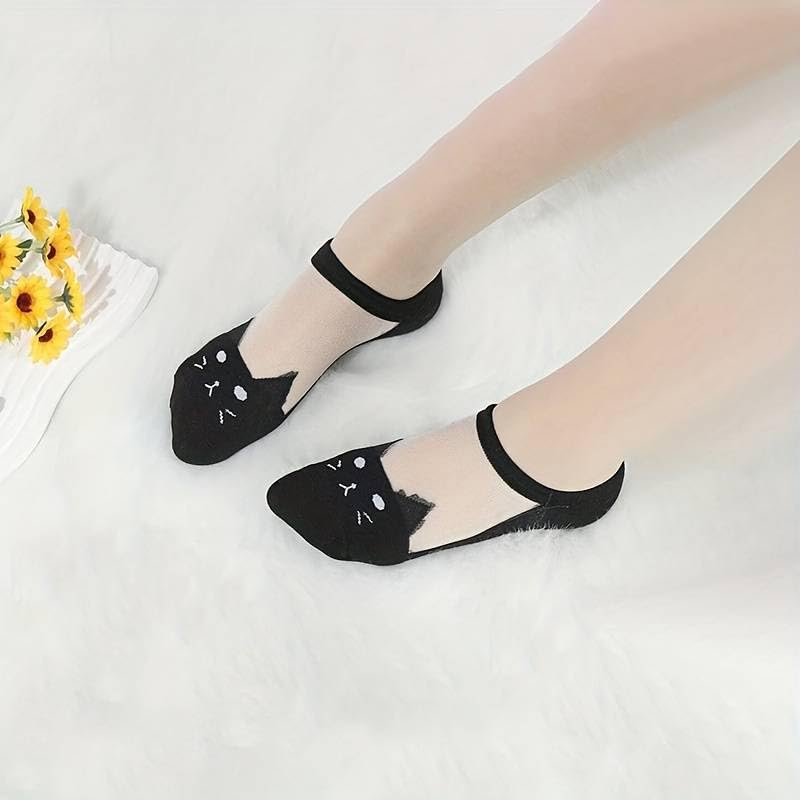 Image of NICSY New Desigen Girls Women's Comfort Ankle Length Socks No Show Low Cut Socks Multicolor (Free Size Pair Pack)
