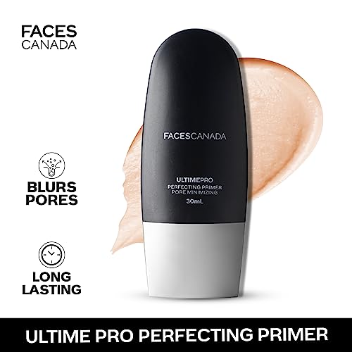 FACES CANADA Ultime Pro Perfecting Primer, 30 ml | Lightweight Pore Minimizing Face Primer | Makes Makeup Long lasting | Blurs Pores, Fine Lines & Imperfections | Blends... - Image 2