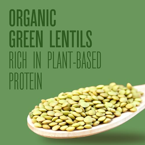 Arrowhead Mills Organic Green Lentils, 16 oz Bag - Thumbnail 3