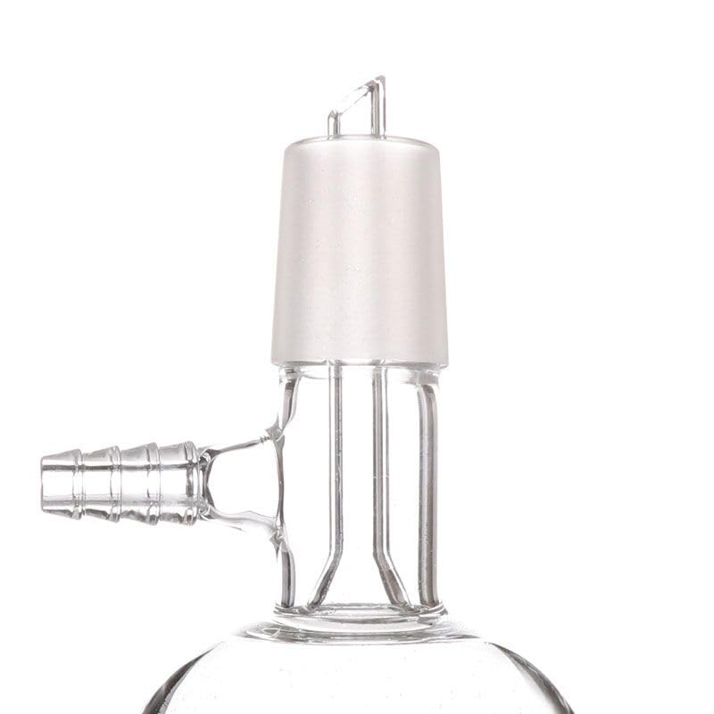 Glas Buchner Trichter Labor Glas Saugfilter Trichter mit Glasloch Filterplatte Kaliber 24mm 30 60 100 250 500 1000ml 1/PK(60ml)