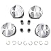 ammtiuny 4PCS Engine Piston & Rings Kit 11257589348 N12 N16 Compatible with MINI R55 R56 R57 R58 Cooper Countryman Paceman 77 mm Bore YEARS 2006-2016 Replace Part Number 11257566479 11257566477