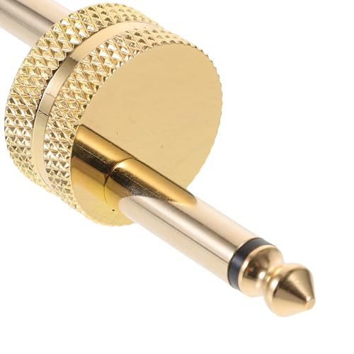 Conector de pedal de guitarra SECFOU mejora transmision de audio pack de 4 3