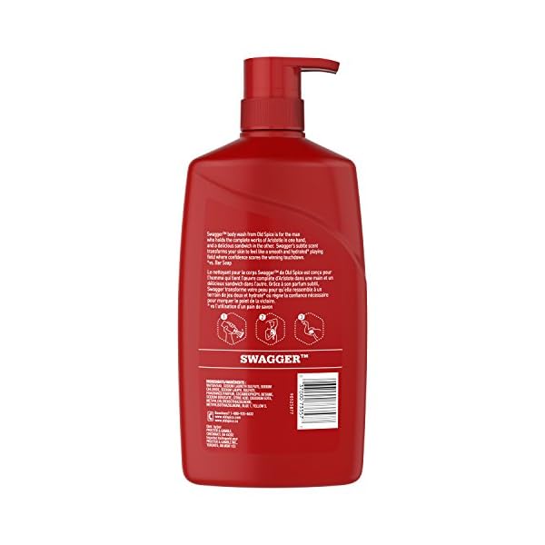 Old-Spice-Red-Zone-Swagger-Scent-Body-Wash-for-Men-30-Ounce-Pack-of-4 Old Spice Red Zone Swagger Scent Body Wash for Men, 30 Ounce (Pack of 4)