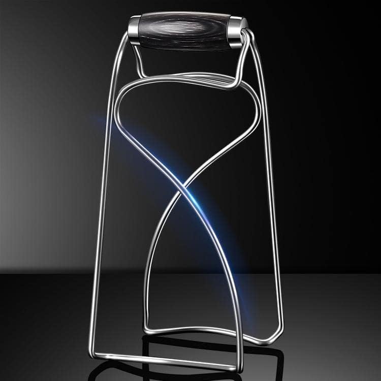 Miniatura 3 de ALASSE Clips elevadores de tazón, pinza para platos con agarre caliente, levantador de platos de acero inoxidable antiquemaduras para chef,