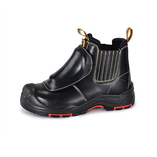 Best Work Boots for Welders: Top Picks for Safety & Comfort 15 SAFETOE Welding Boots for Men Composite Toe Safety Boots with Metatarsal Protection Fire Resistant Welding Boot 300℃ Heat Resistant Welder Working Boots