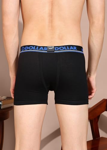 Image of Dollar Bigboss Men's Solid Cotton Trunk (Colour May Vary)