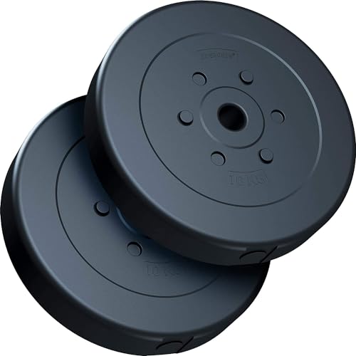 ScSPORTS® Hantelscheiben - 10/15/20/30/40 kg Set, 30/31mm Bohrung,...
