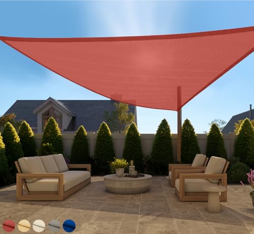 GORILLA GRIP Heavy Duty Sun Shade, UV Protection Fade Tear and Rust Resistant Rectangle Sunshade...