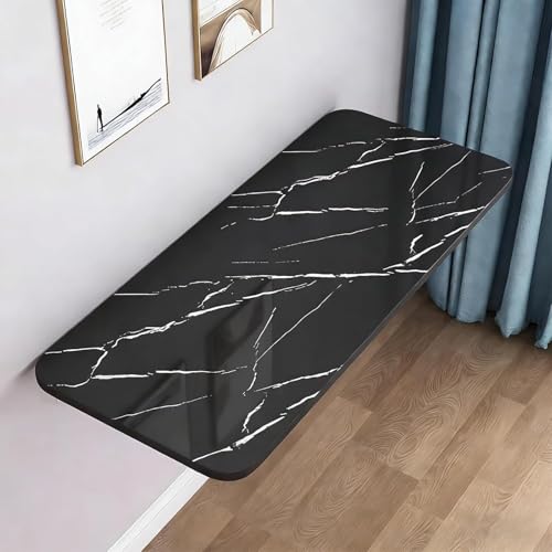 Table pliante murale longue et bureau flottant rabattable pour petits espaces - 2
