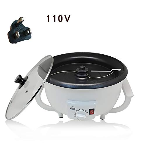 llcc Tostatori caffè,Torrefattore Elettrico Durevole per Torrefazione di caffè Elettrico Multifunzione, 110 V / 220 V