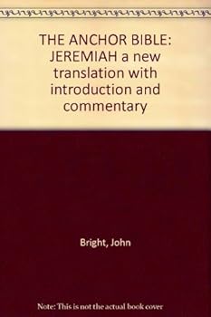 Hardcover The Anchor Bible Jeremiah Book