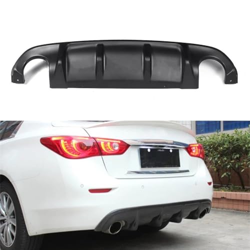 Difusor trasero Infiniti Q50 protector de parachoques con divisor 2