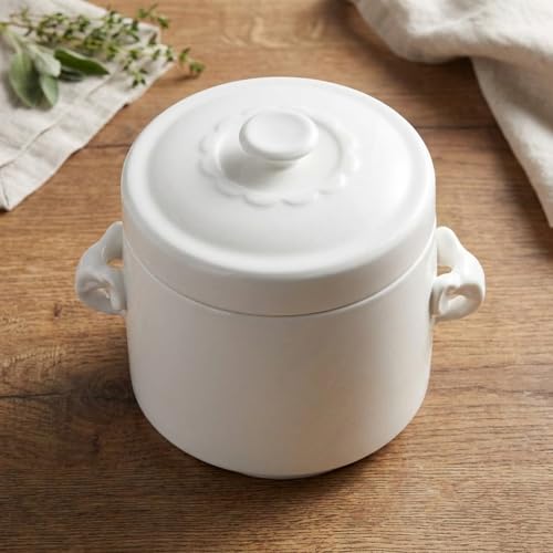 �ϔM���Z���~�b�N���X�`���[�|�b�g �V���v���f�U�C�� �X�`�[���{�E�� �� 110ml �X�[�v�E���̑��ύ��ݗp �L�b�`���E�L�����v�ɓK�� �����^�ъȒP ���p�r�H�� (450ml,��)