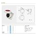 TYP3919 Industrial Concealed Slanted Socket 63A 4-core IP67