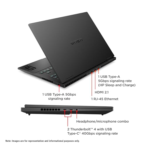 HP OMEN Gaming Laptop, Intel i7-14700HX, 64 GB DDR5 Ram, 2 TB PCle SSD, 16.1"" FHD (1920x1080), Nvidia Geforce RTX 4070, W11 Home, Black - Image 6