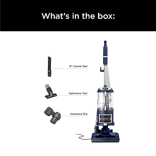 Shark NV380C Navigator Lift-Away Deluxe Upright Vacuum with Large Dust Cup, Swivel Steering, Upholstery Tool & Crevice Tool, Blue (Canadian Version) by Shark - Image 7