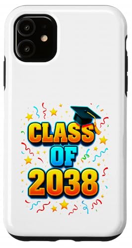 Klasse 2038 Abschluss Vorschule Zukunft Senior School Year Hülle für iPhone 11