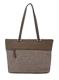 shopper taupe Mit dem GERRY WEBER Shopper ziehen Sie mit Sicherheit neidische Blicke auf sich. Die schlichte Farbe der Tasche ist elegant und schick und somit ein echter Hingucker. Maße: 40 x 27 x 4 cm